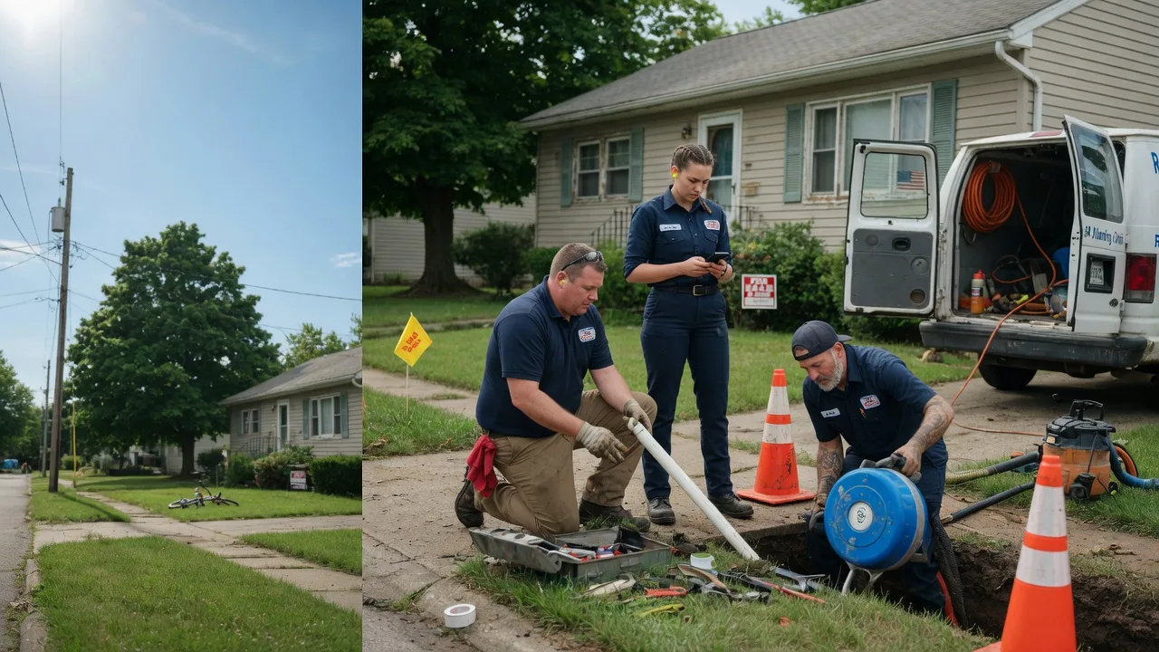 Sewer Line Repair in Blue Springs, MS near me